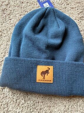 Ford Blue Bronco Patch Knit Beanie